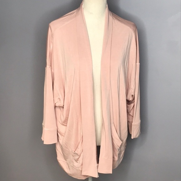 BB DAKOTA SMALL DUSTY ROSE PINK COVERUP New - Picture 2 of 11